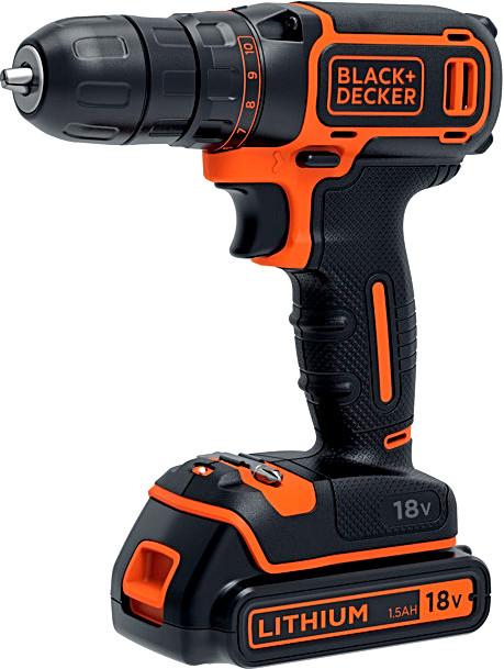 BLACK+DECKER BLACK and DECKER BDCDC18KB aku vrtačka