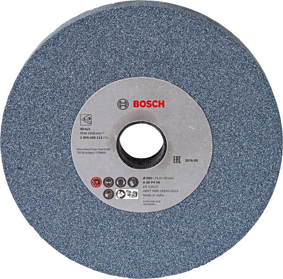 Levně BOSCH 200x32mm brusný kotouč pro GBG 60-20 (G60, šířka 25 mm) - jemný