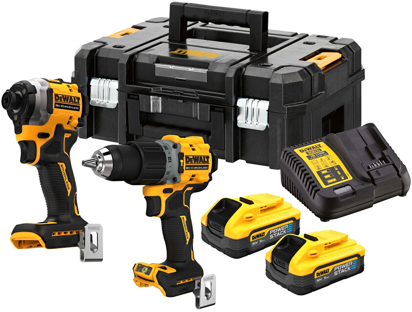 Levně DeWALT DCK2050H2T combo sada nářadí + 2x PowerStack 5Ah