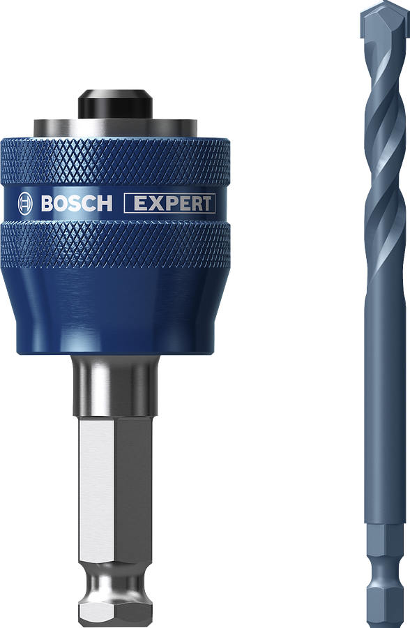 Levně BOSCH Expert adaptér pro děrovku Power Change Plus 11 mm + vrták TCT 8,5x105mm