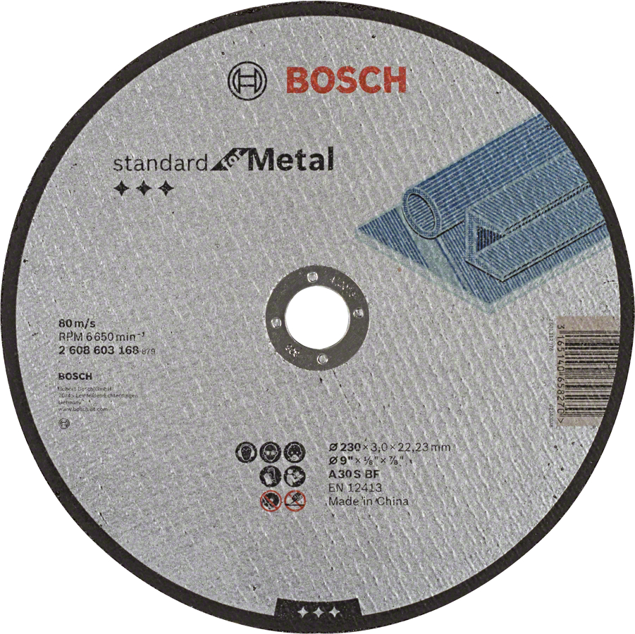 Levně BOSCH Standard for Metal řezný kotouč 230mm (3.0 mm)