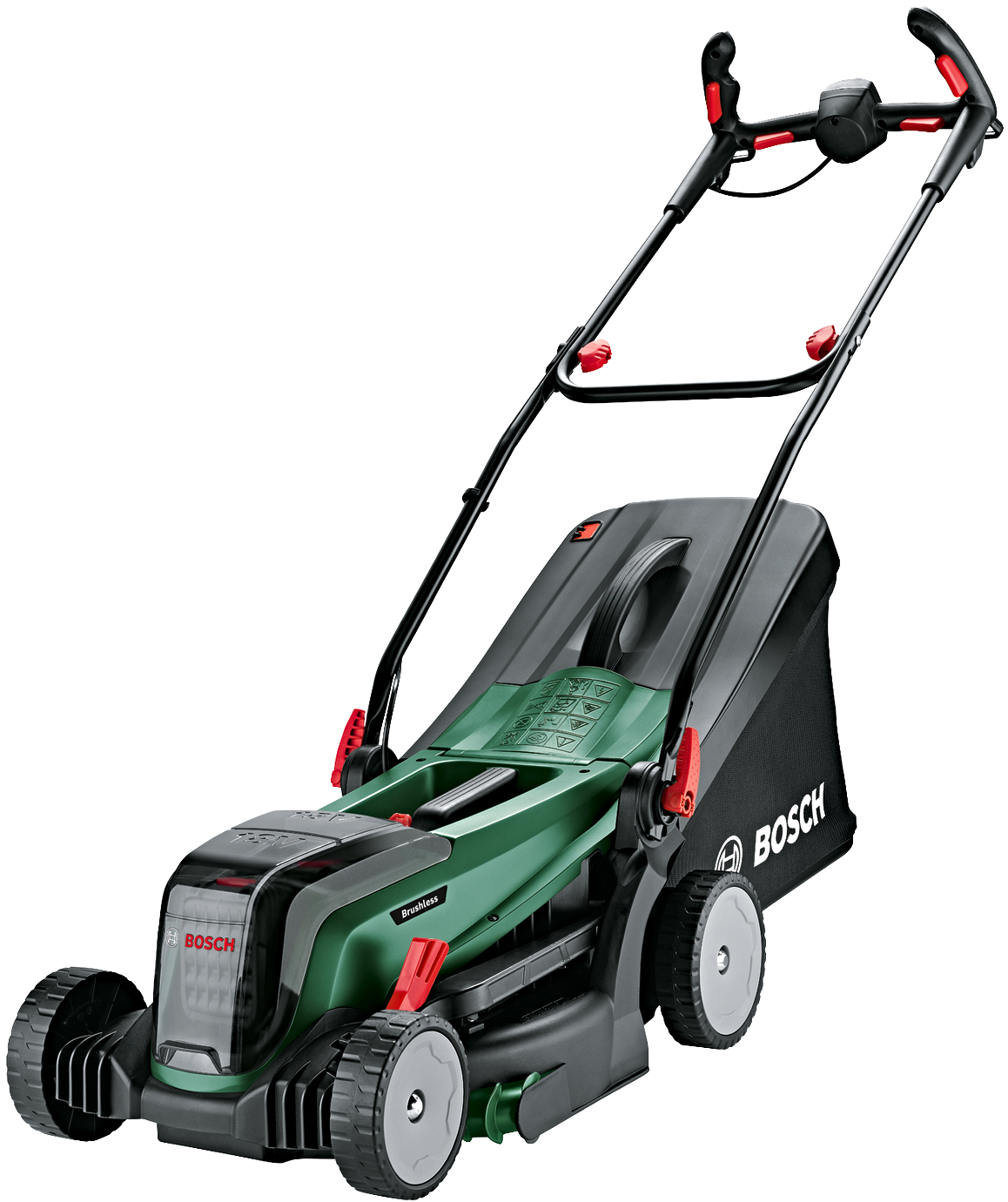 BOSCH UniversalRotak 2x18V-37-550 (2x4Ah) aku zahradní sekačka - bezuhlíková