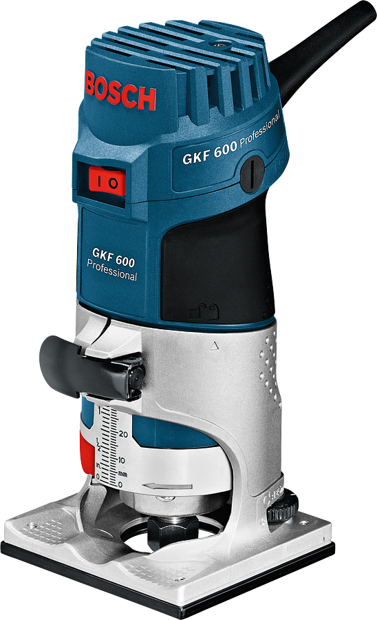 Levně BOSCH GKF 600 Professional ohraňovací frézka