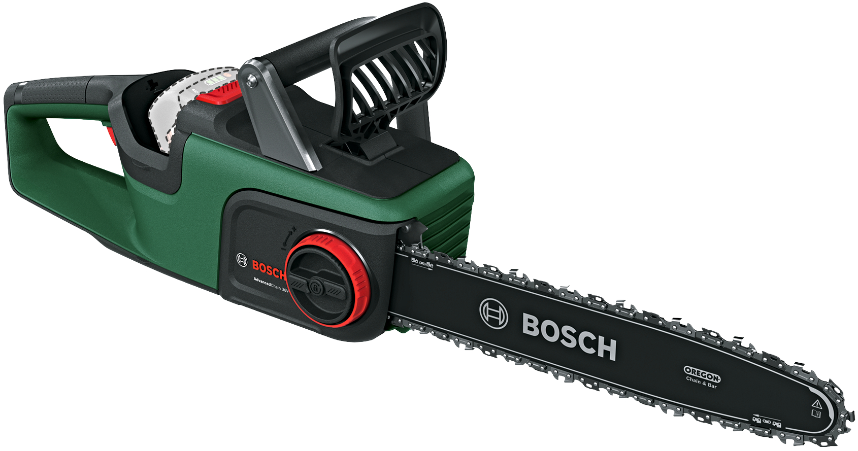 Levně BOSCH AdvancedChain 36V-35-40 (verze bez aku) aku řetězová pila