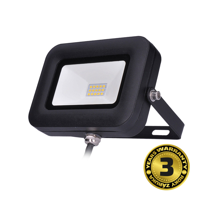 Levně SOLIGHT WM-10W-L LED reflektor PRO, 10W, 920lm, 5000K, IP65