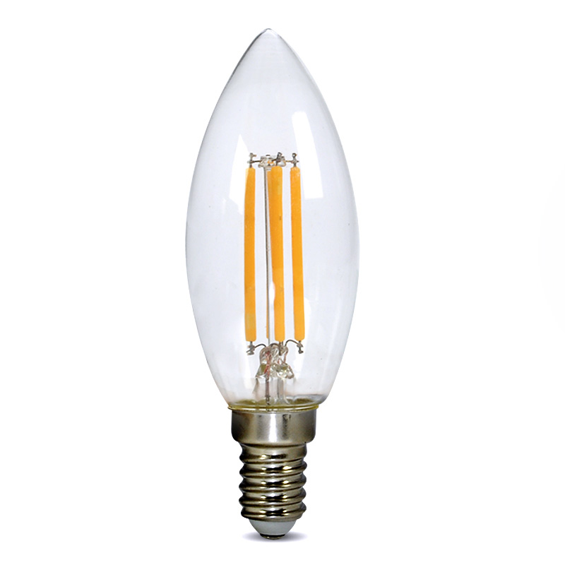 Levně SOLIGHT WZ401A-1 LED žárovka retro, svíčka 4W, E14, 3000K, 360°, 440lm