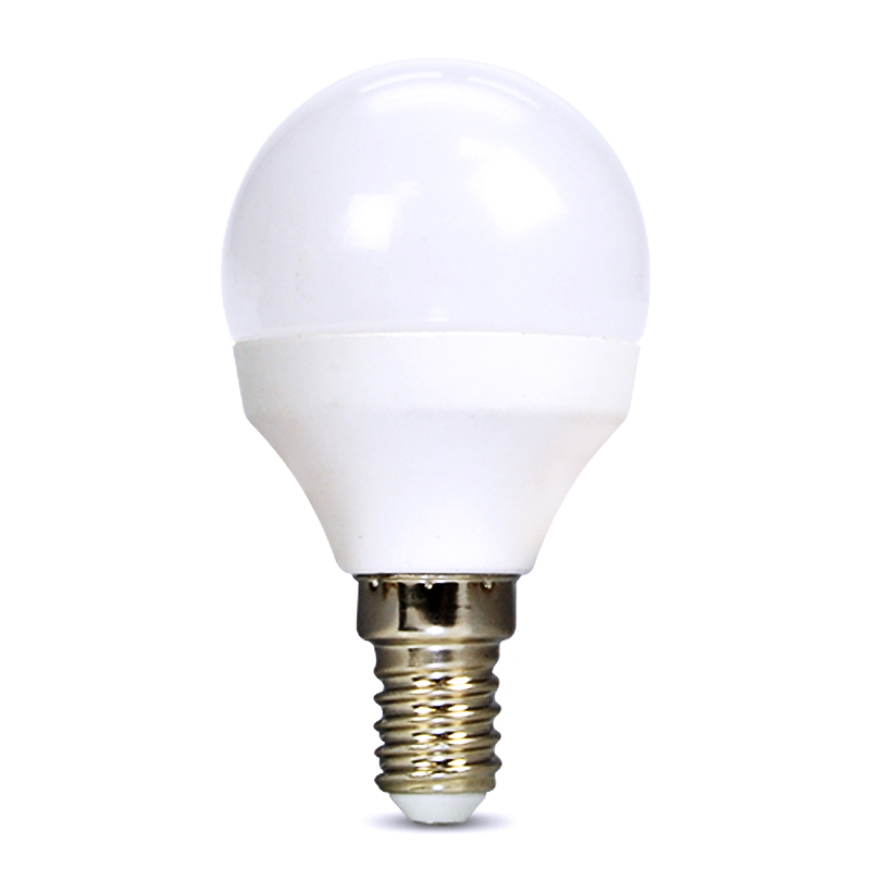 Levně SOLIGHT WZ415-1 LED žárovka, miniglobe, 4W, E14, 3000K, 340lm, bílé provedení