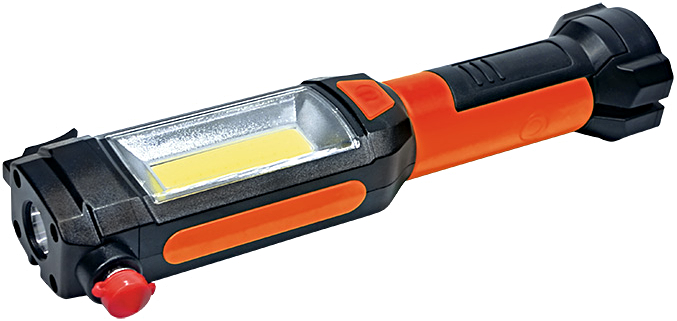 SOLIGHT WL112 multifunkční LED světlo, 3W COB + 1W LED, klip, magnet, flexibilní, 3x AAA