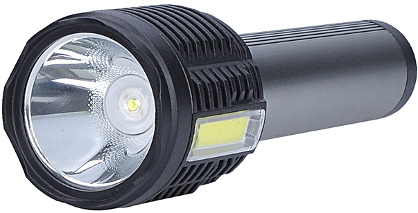 Levně SOLIGHT WN42 LED ruční nabíjecí svítilna, 150+150lm, Li-Ion, USB