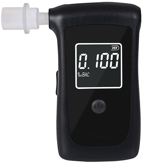 Levně SOLIGHT 1T06 alkohol tester, profesionální Fuel Cell, 0,0 - 4,0‰ BAC, citlivost 0,008‰