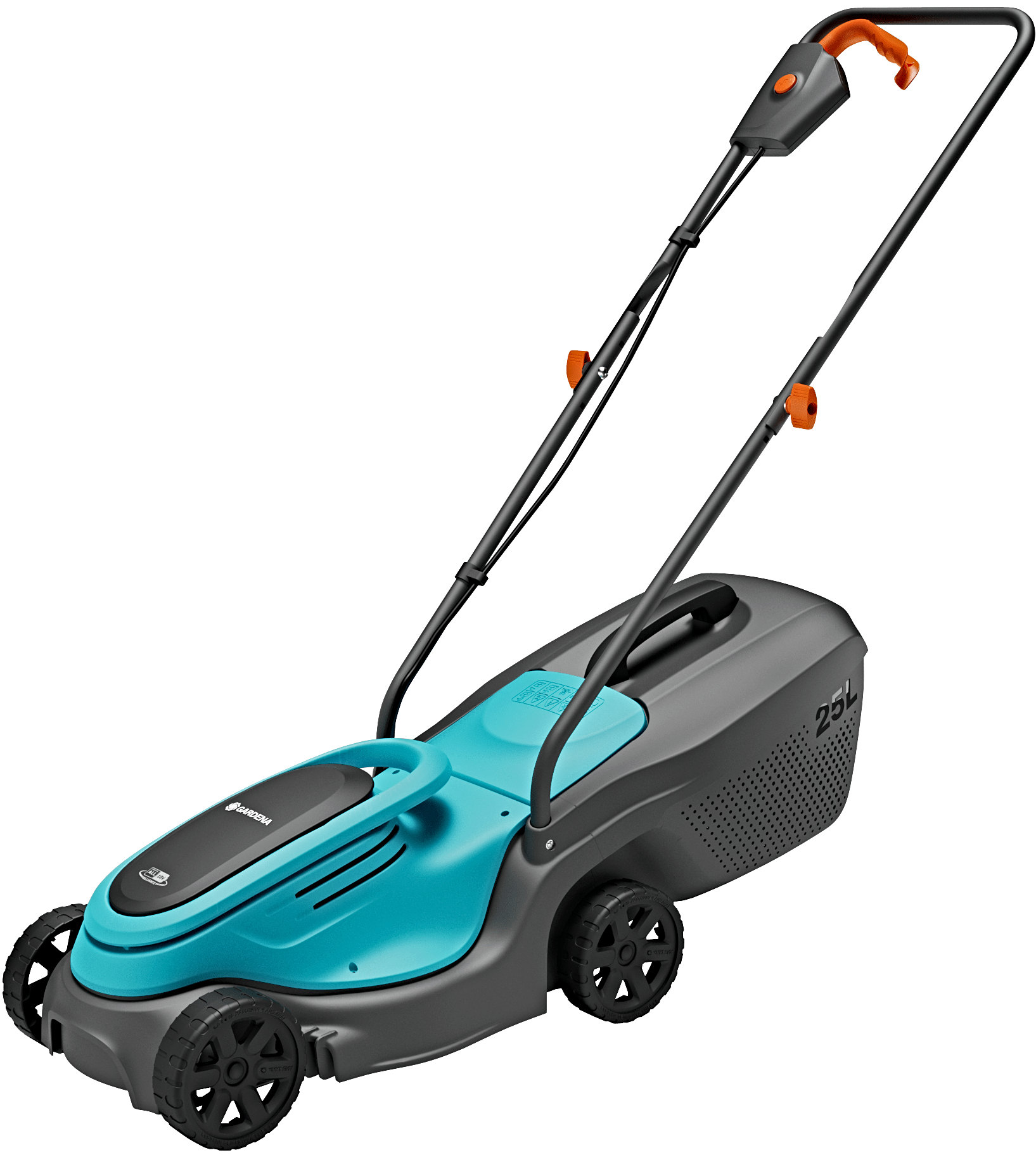 GARDENA 14630-20 bezuhlíková aku sekačka PowerMax 30/18V P4A - s baterií a nabíječkou