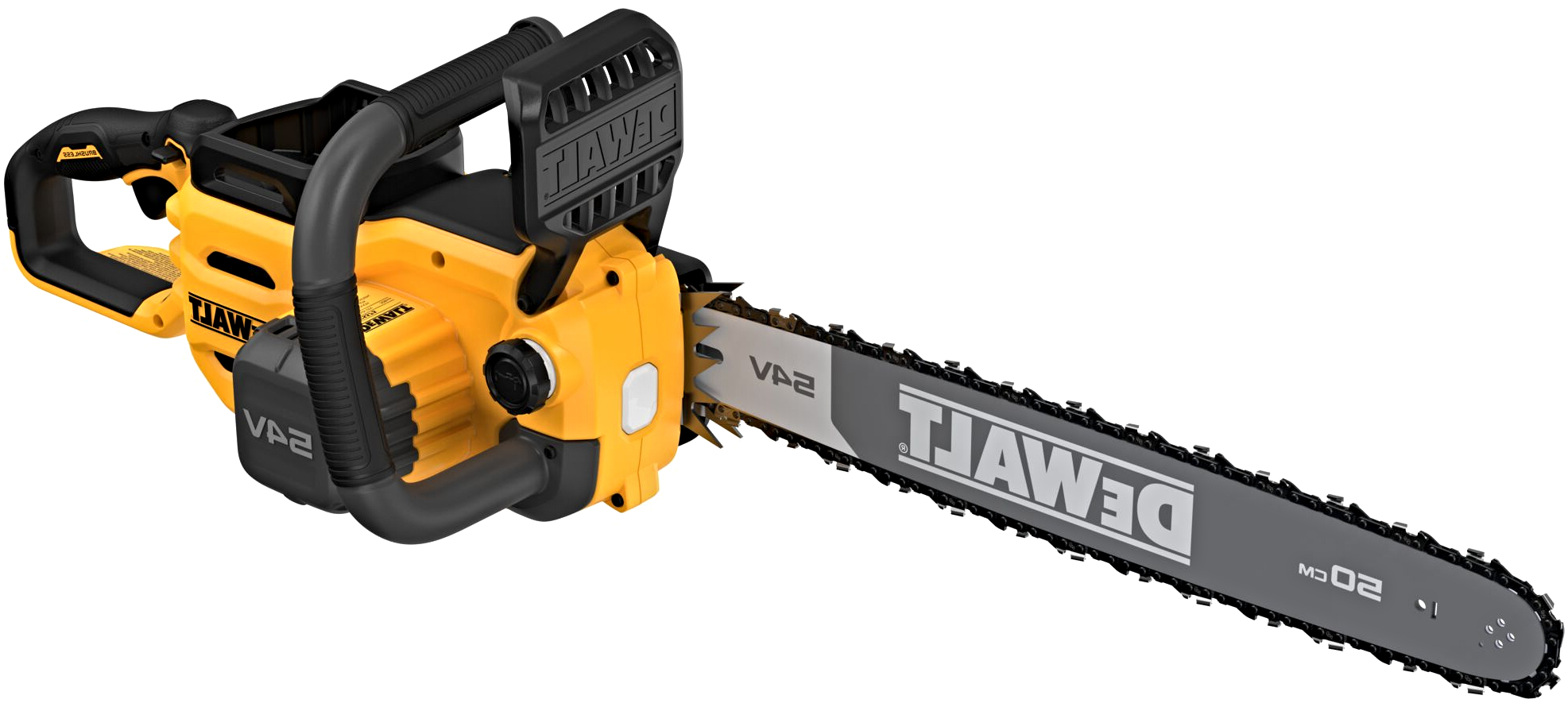 Levně DeWALT DCMCS575N (verze bez aku) 54V aku řetězová pila FlexVolt XR - lišta 50 cm