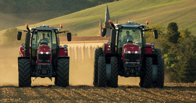 Široká nabídka moderních zemědělských traktorů Massey ferguson