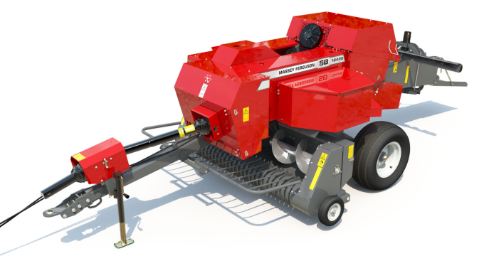 Nový výkonný lis na malé hranaté balíky Massey Ferguson MF 1842S