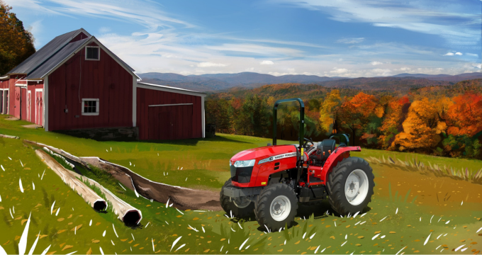 Nová robustní a cenově příznivá řada MF 1700 E posiluje nabídku kompaktních traktorů Massey Ferguson