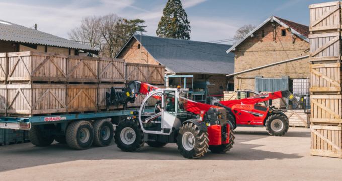 Nové teleskopické  nakladače MF TH – víc síly, víc kontroly, víc pohodlí