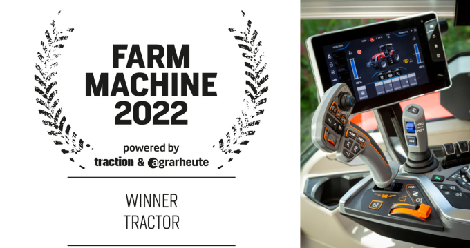 Řada Massey Ferguson 8S získává přestižní ocenění Farm Machine 2022