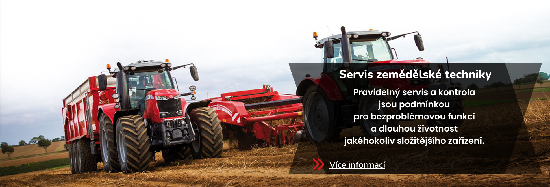 Massey Ferguson Servis zemědělské techniky