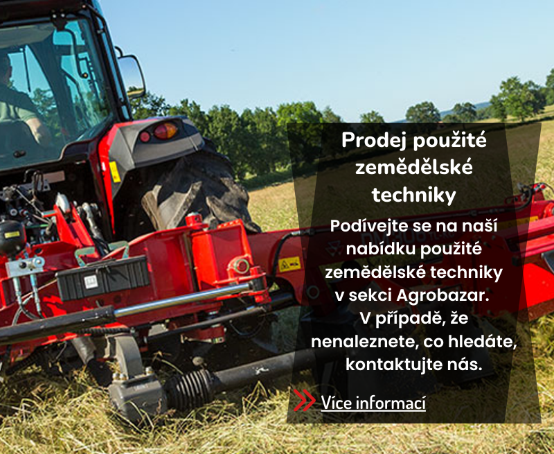 Massey Ferguson prodej použité zemědělské techniky