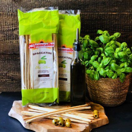 PANEALBA Grissini Spaccatini s olivovým olejom 150g