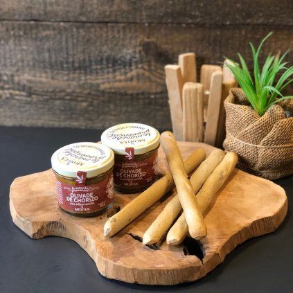 Pochutka zo zelenych oliv s chorizom