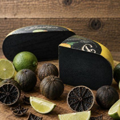 Basiron Black Lemon – holandský syr s limetkou