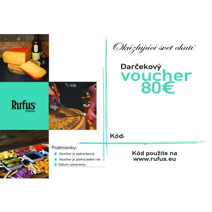 Darčekový voucher 80 1