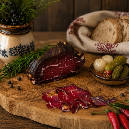 Pršut z jelena – sušené mäso zo zveriny