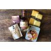 Darčeková kraftová krabička s malým rumom  – mini gurmánsky box
