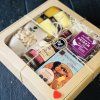 Darčeková kraftová krabička s malým rumom  – mini gurmánsky box