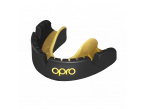OPRO Gold Braces chránič zubů black gold
