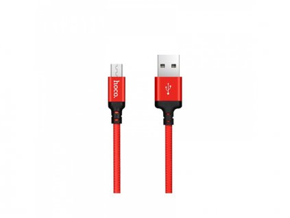 Hoco Times Speed Micro USB Charging Cable (1m) (Red and Black)