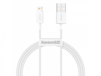 Baseus Superior Series Fast Charging Data Cable USB to iP 2.4A 1m White