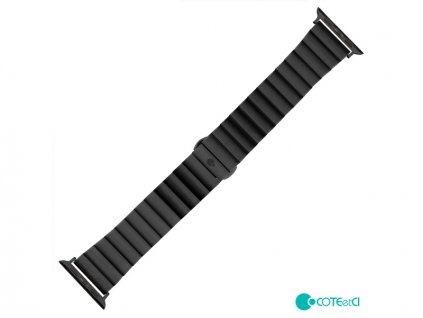 COTECi ocelový pásek pro Apple Watch 38/40/41mm černý