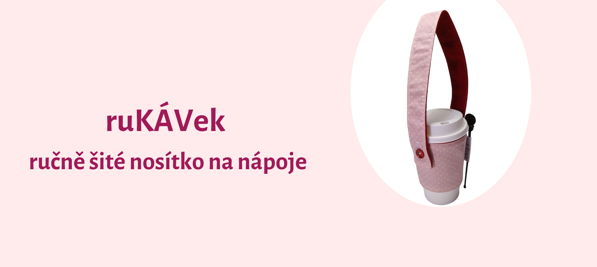 ruKÁVek - praktický držák na nápoje