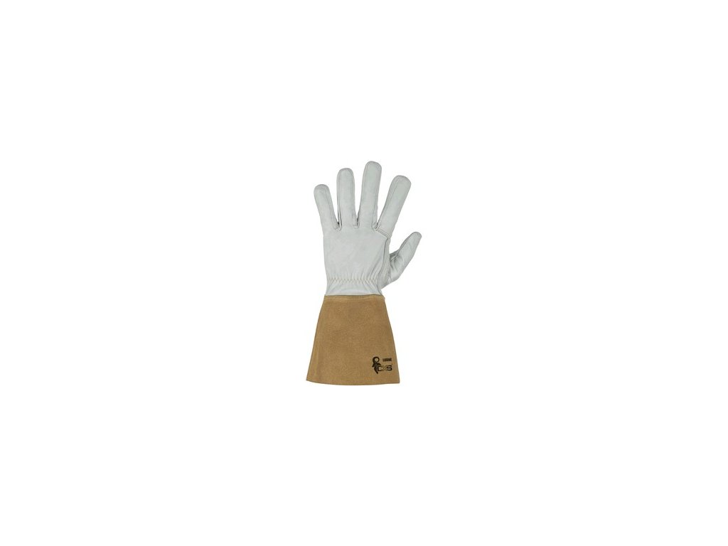 luxusní kožené svařeč rukavice