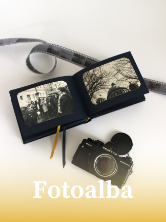 Fotoalbum s fotoaparátem