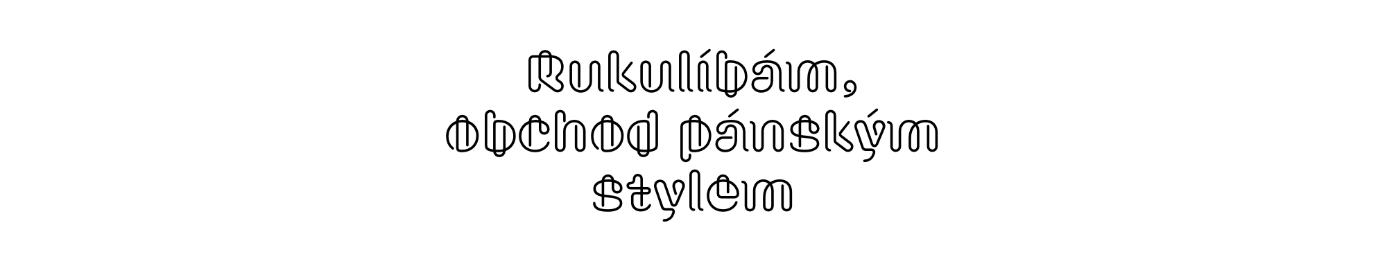Rukulíbám, obchod pánským stylem