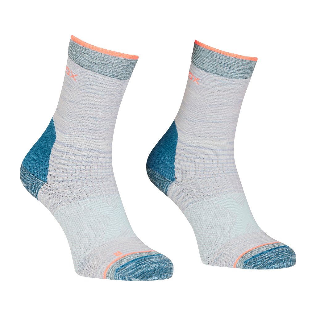 Ponožky Ortovox W's Alpinist Mid Socks | Ice Waterfall