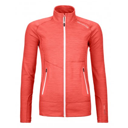 W´s Fleece Light jacket/ Coral Blend, Ortovox