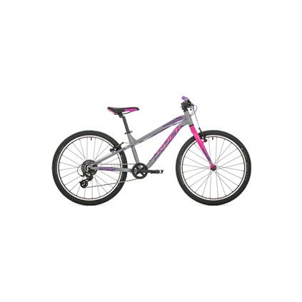 Rock Machine Thunder 24 LTD gloss grey pink violet 2019 jízdní kolo