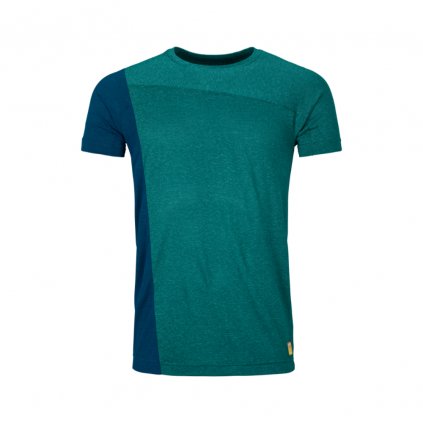 170 Cool Vertical T-shirt Men's | Pacific Green Blend, Ortovox