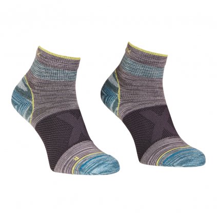 Alpinist Quarter Socks Men's | Mid Grey Blend, Ortovox