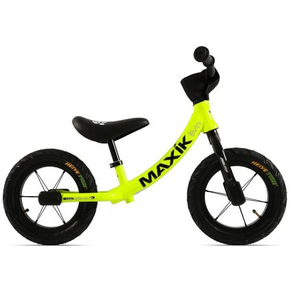 Odrážedlo MAXÍK Evo Neon green black odrážedlo