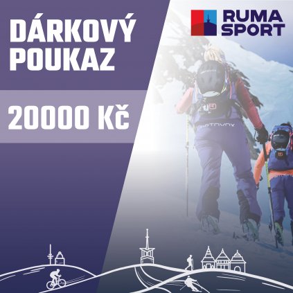 Dárkový poukaz 20 000 Kč