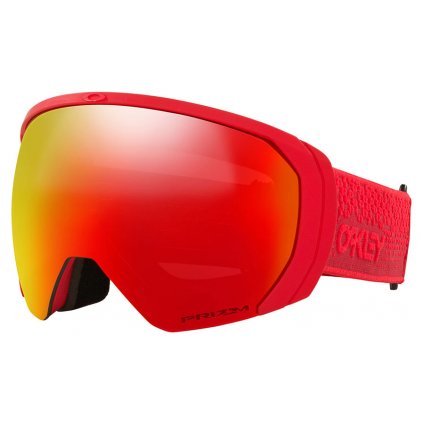 Flight Path L Red Ember wPrizm Torch sjezdové brýle, Oakley