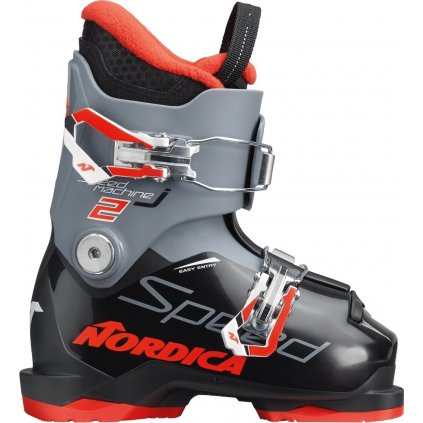 Nordica Speedmachine J 2  black/anthracite/red lyžáky sjezd 22/23