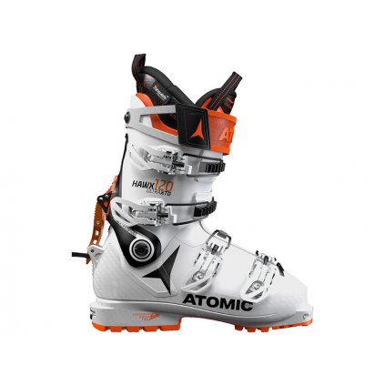 Hawx Ultra XTD 120 White/Black/Orang lyžařská a skilpová bota, Atomic