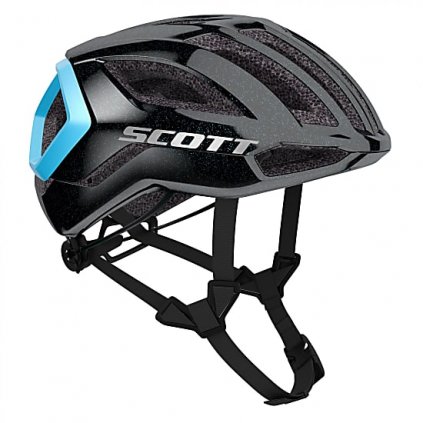 Centric Plus Black light blue cyklopřilba, Scott