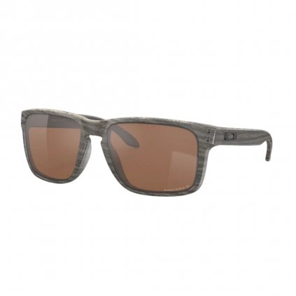 Holbrook XL Woodgrain Prizm Black Polarized sluneční brýle, Oakley